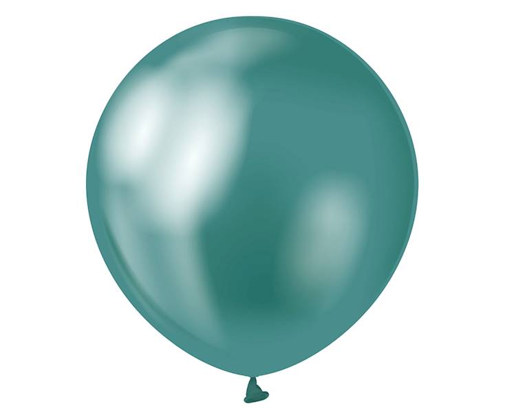 Balony mini lateksowe 5" ciemne zielone chromowane 20szt -CB-5LI2