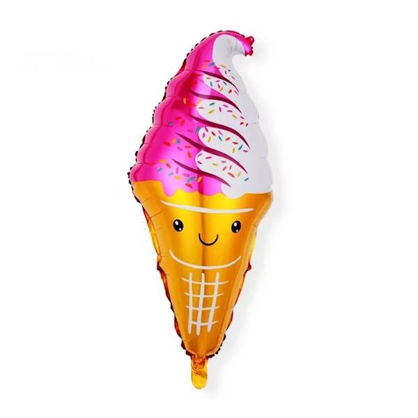 Balon foliowy lód w wafelku 99x50cm