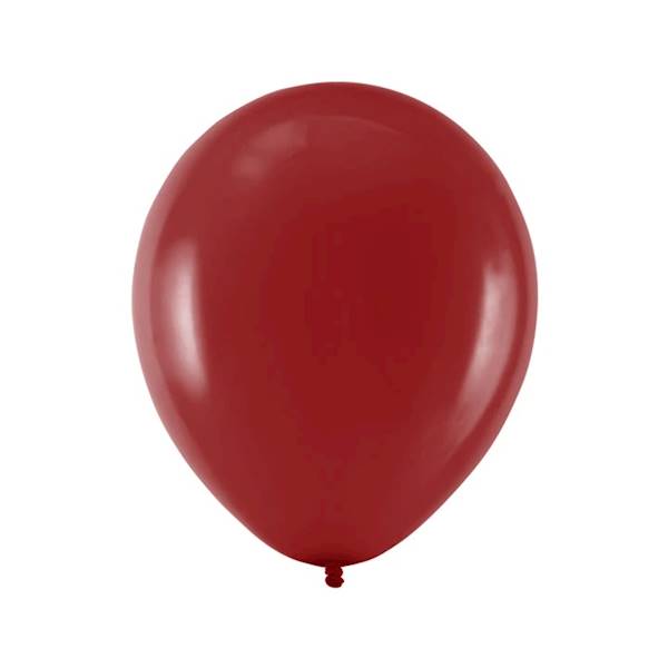 Balony mini lateksowe 5" bordowe 20 szt do girland i pudełek 400728