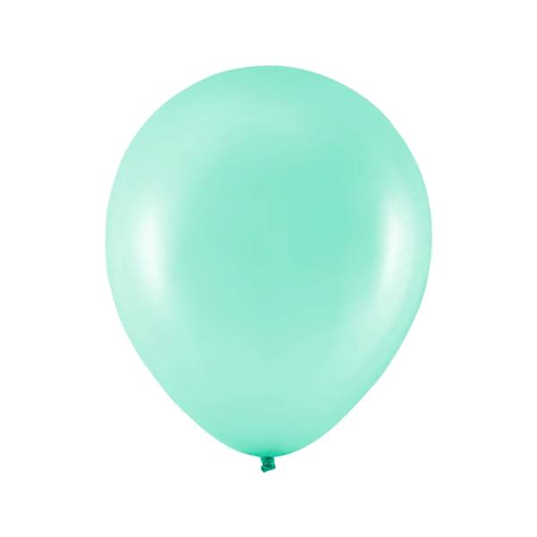 Balony mini lateksowe 5" zielone ciemne metaliczne 20 szt do girland i pudełek 400742