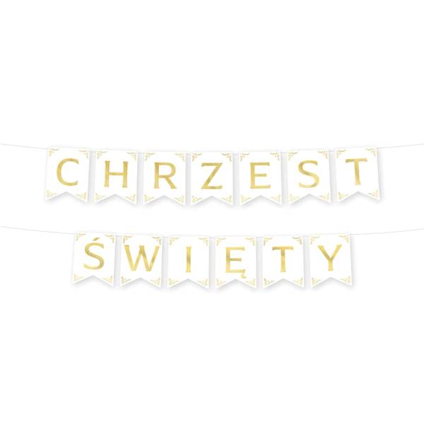 Girlanda Chrzest Święty flagi 13szt banner 127711
