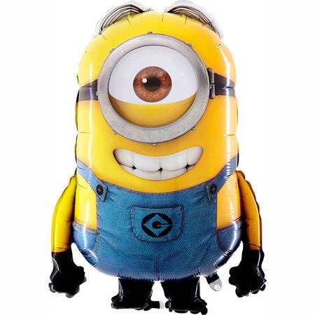 Balon foliowy Minionki Stuart 54cm Grabo