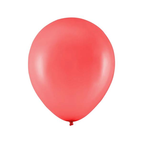 Balony mini lateksowe 5" czerwone metaliczne 20 szt do girland i pudełek 400735