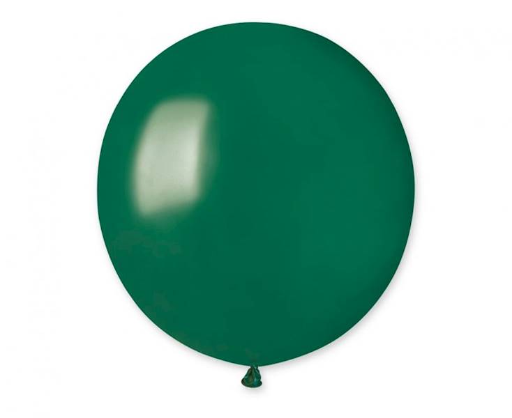Balony Gemar 19" 104 G19 zieleń butelkowa 48cm 25szt zielone butelkowe