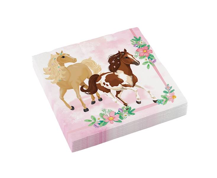 Serwetki konie Beautiful Horses 20szt 33x33cm