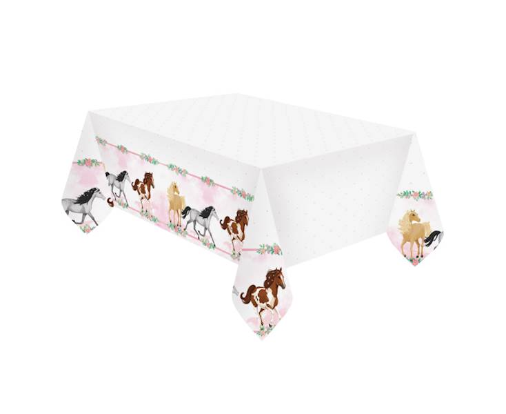Obrus foliowy 120x180 cm Beautiful Horses konie