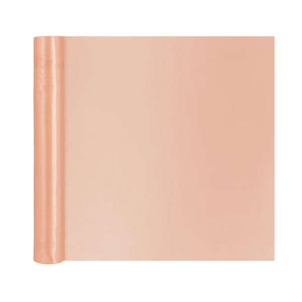Satyna 36cmx9m gold rose - łososiowa 145791