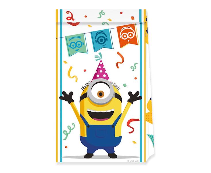 Torebki prezentowe Minionki 4szt