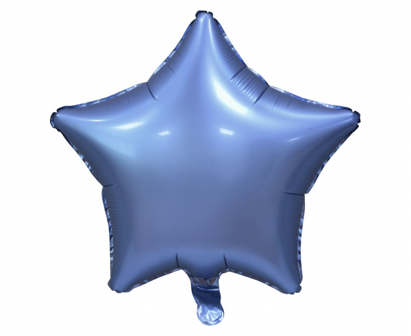 Balon foliowy gwiazdka granatowa matowa 44cm BG-HMBR
