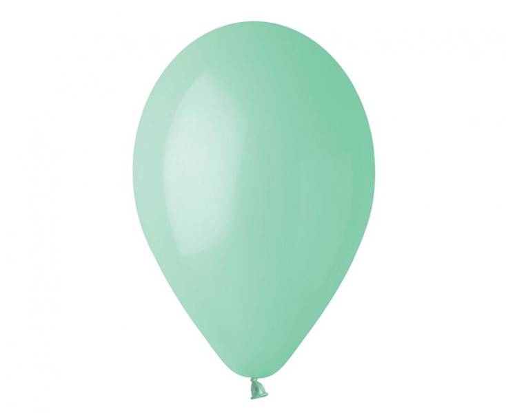 Balony Gemar 12" G110 077 pastelowe zielony miętowy 30cm 100szt