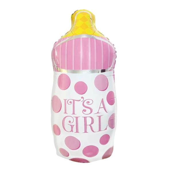 Balon foliowy butelka Its a Girl 44x82 cm 801073