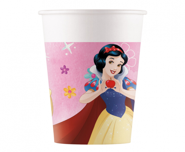 Kubeczki Princess Księżniczki 200ml 8szt papierowe