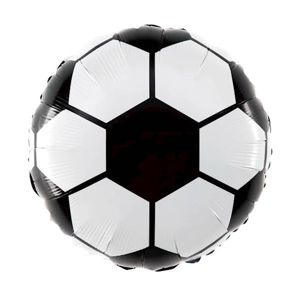 Balon foliowy okrągły piłka nożna 45 cm 460708