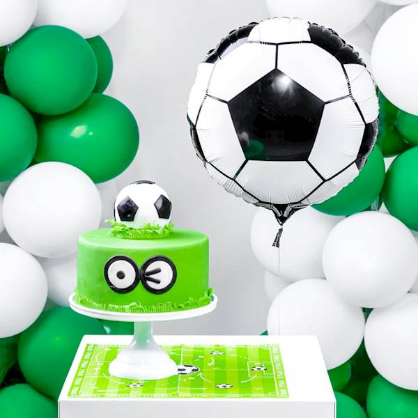 Balon foliowy okrągły piłka nożna 45 cm 460708