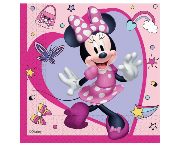 Serwetki Minnie 33x33 cm 20szt