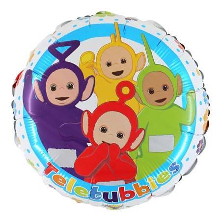 Balon foliowy okrągły teletubisie 46cm Grabo