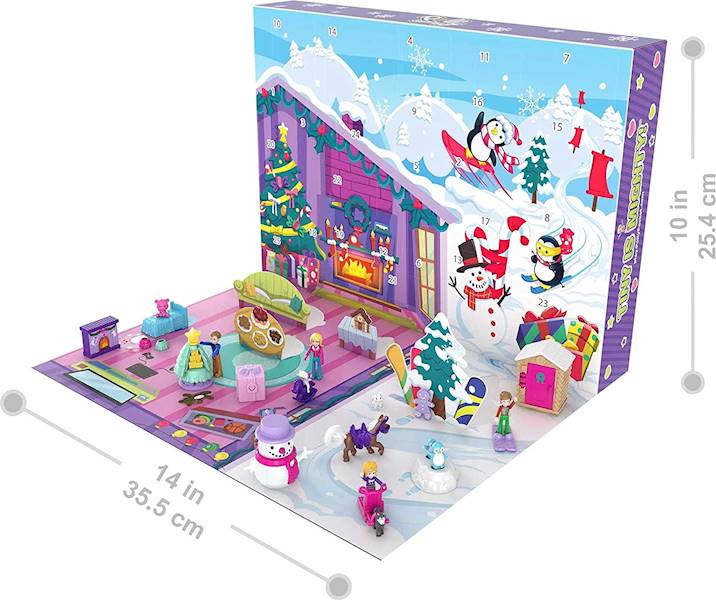 Polly Pocket kalendarz adwentowy GYW07
