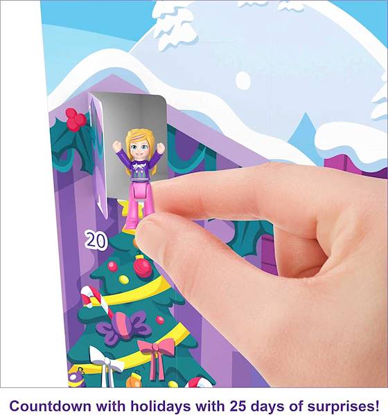Polly Pocket kalendarz adwentowy GYW07