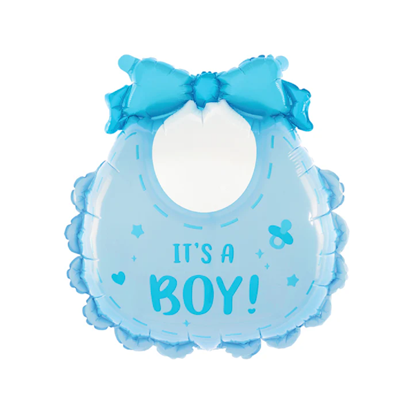 BALON FOLIOWY śliniak Its a boy 53x62cm 151136