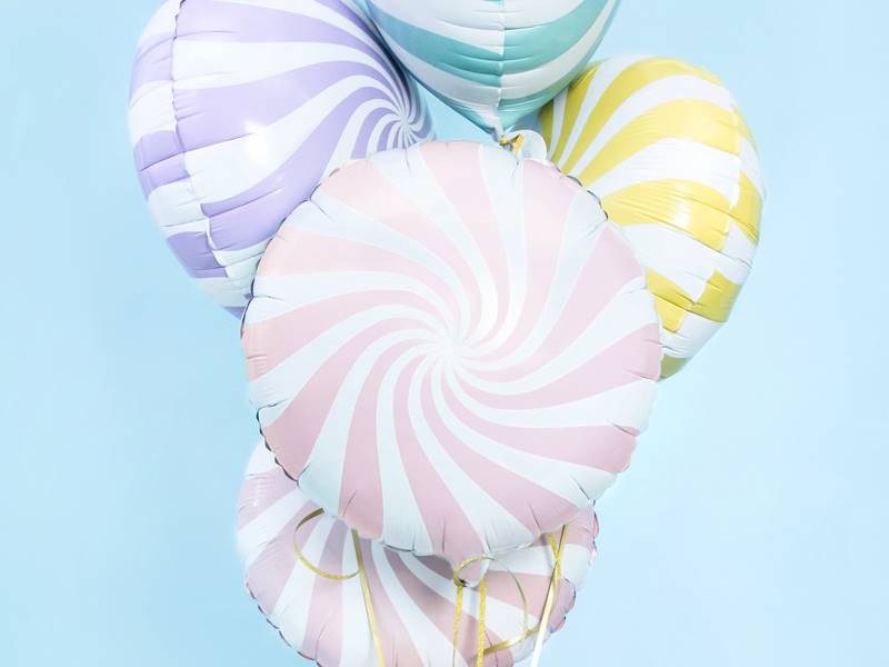 Balon foliowy Cukierek 35cm Jasny Różowy FB20P-081J