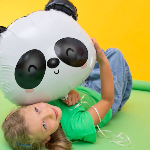 Balon foliowy panda głowa 52x56 138410
