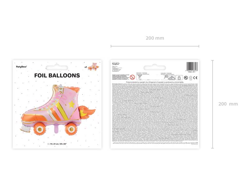 Balon foliowy Rolka 74x51cm FB111