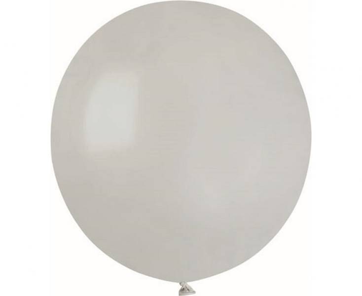 Balony Gemar 19" G150 070 pastelowe Szary 48cm 50szt