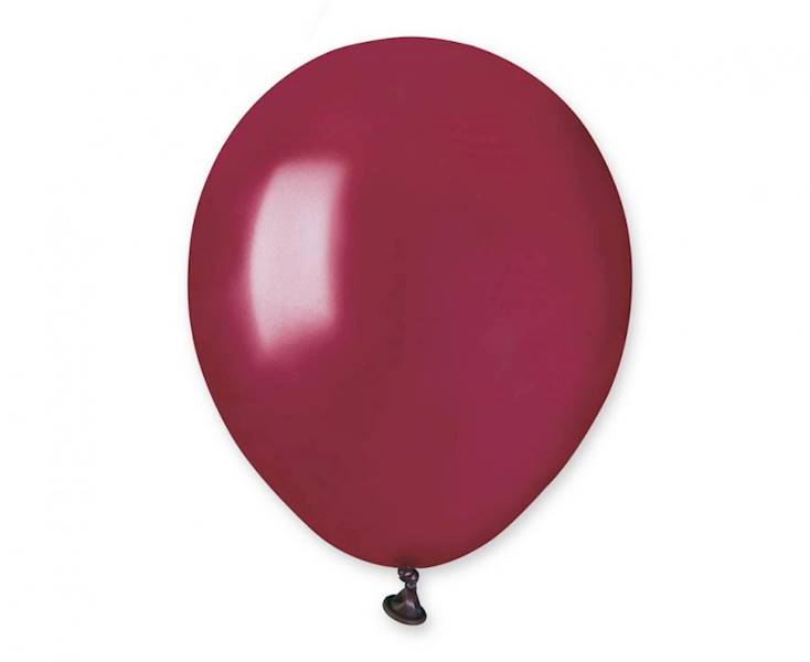 Balony Gemar 5" A50 102 Pastelowe bordowe Vino 13cm 100szt