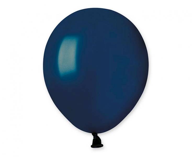 Balony Gemar 5" A50 102 Pastelowe Granatowe Navy 13cm 100szt