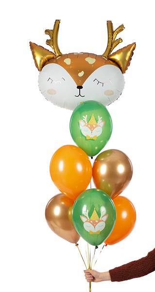 Balony z nadrukiem 30 cm JELONEK 6 szt. SB14P-317-000-6