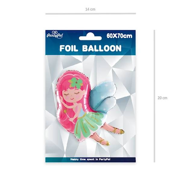 Balon foliowy Wróżka 60x70 cm 460424