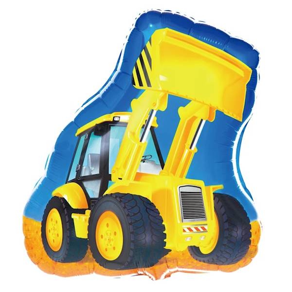 Balon foliowy koparka 55x65 cm 460436