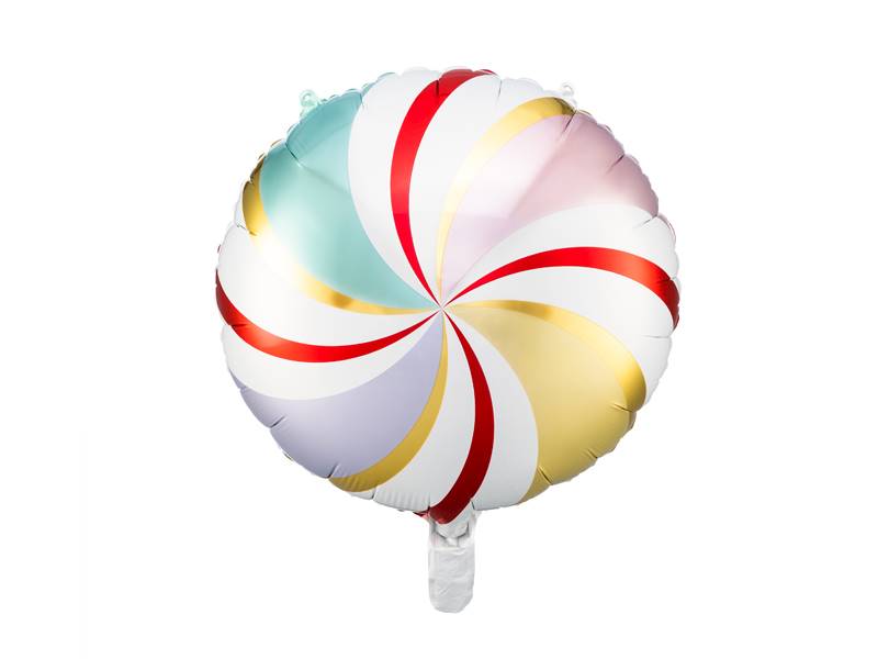 Balon foliowy okrągły Cukierek 35cm FB20M-000