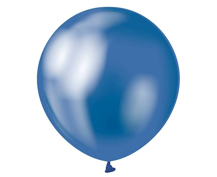 Balony mini lateksowe 5" niebieskie metaliczne 20 szt do girland i pudełek CB-5LN2