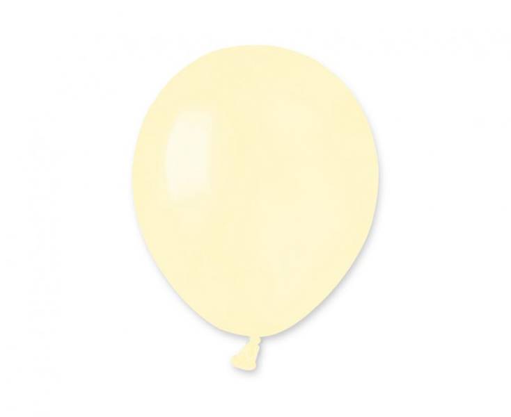Balony Gemar 5" A50 103 pastelowe maślane 13cm 100szt