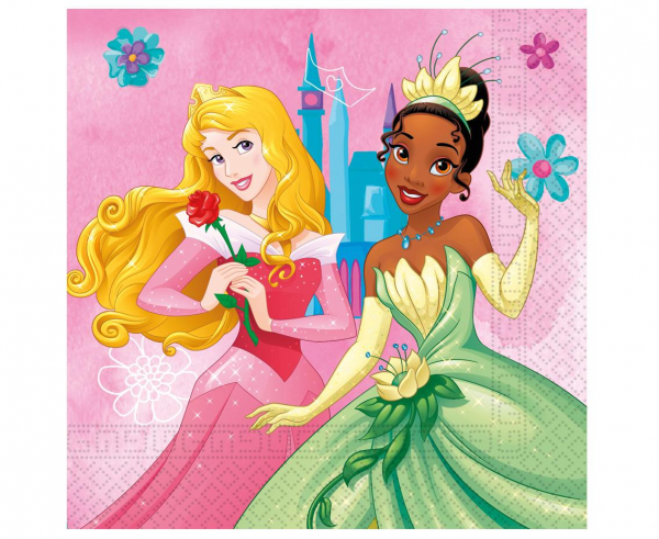 Serwetki Księżniczki Disney 33x33cm 20szt