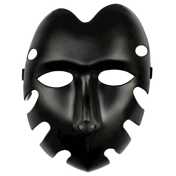 Maska Halloween czarna 130131