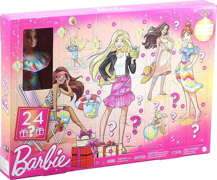 Barbie kalendarz adwentowy GXD64