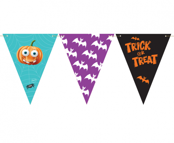 Girlanda flagi BOO Halloween 250cm