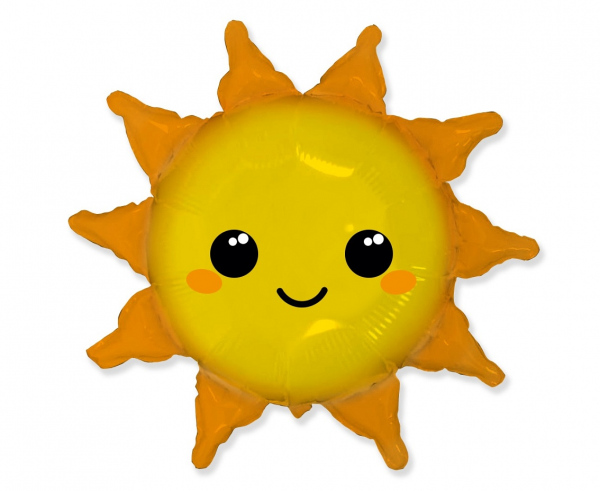 BALON FOLIOWY Słońce FX pakowany