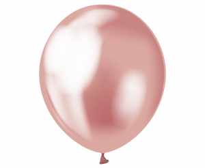 Balon 12" platinum 50szt Beauty & Charm różowe chrom platynowe  CB-LRO5