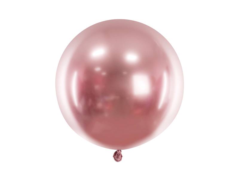 Balon 60 cm Jumbo złoty róż glossy OLBOM-G-019R