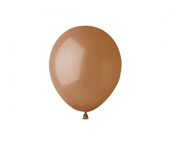 Balony Gemar 5" A50 076 pastelowe kawowy kawowe 13cm 100szt