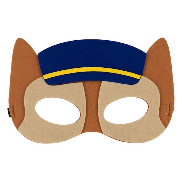 Maska filcowa pies Patrol Policjant Chase 141519