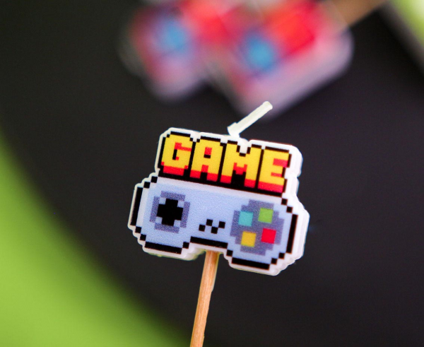Świeczki pikery Game On Gamingowe 5szt
