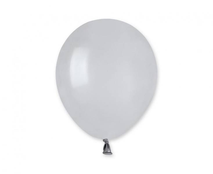 Balony Gemar 5" A50 070 pastelowe szare 13cm 100szt