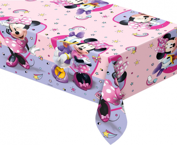 Obrus Minnie 120x180cm plastikowy