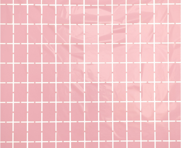 Kurtyna kwadraty różowa pastelowa 100x200cm