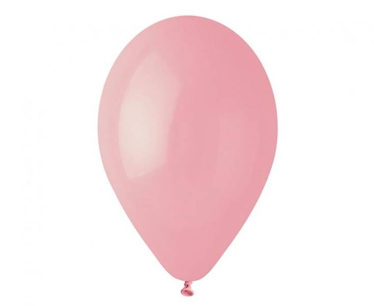 Balony Gemar 12" G110 073 pastelowe różowe delikatne 30cm 100szt