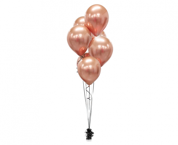 Balon 12" platinum 50szt Beauty & Charm złoty róż chrom platynowe złote różowe CB-LRZ5